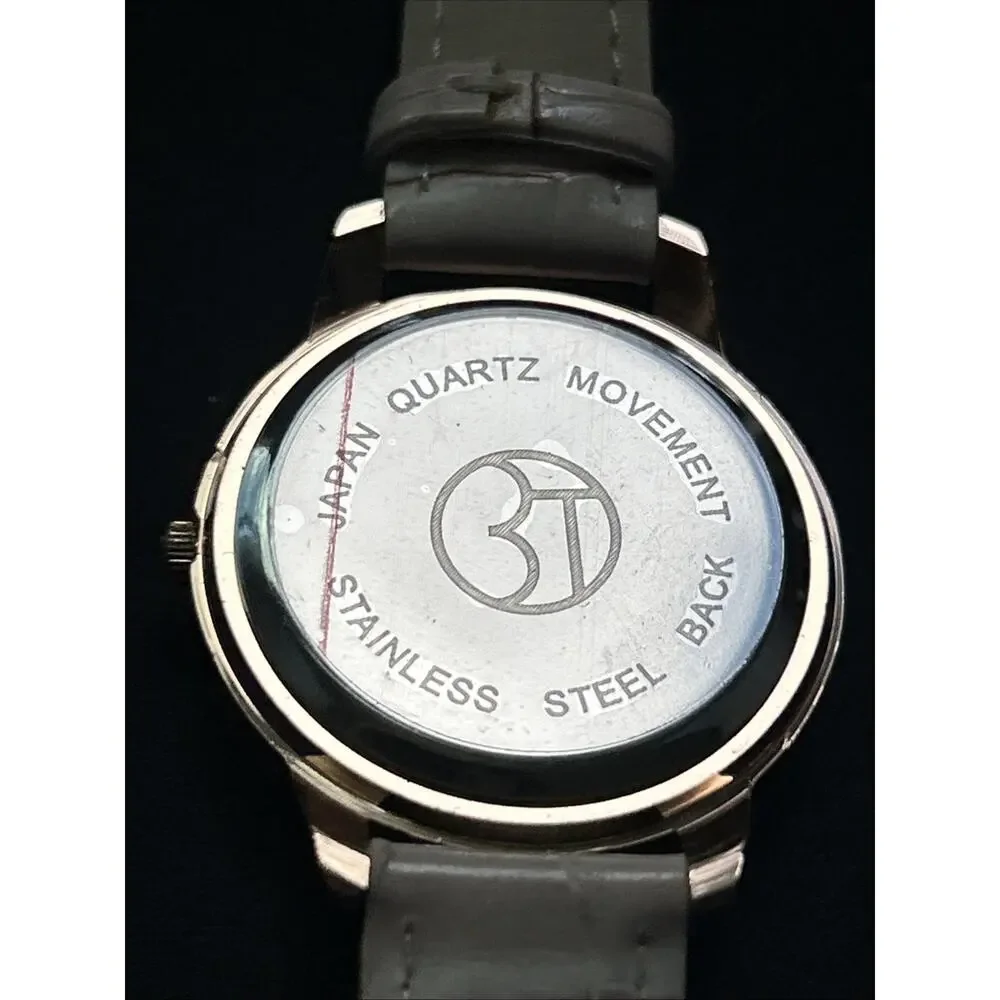 3T Rose Gold Tone Case Pink Dial Women’s Quartz Watch